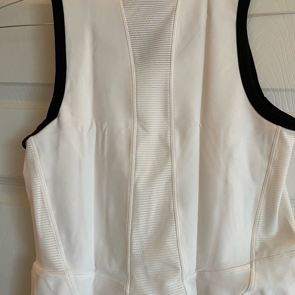 Nike Dri-Fit white Tennis tank